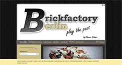 Desktop Screenshot of brickfactory-berlin.com